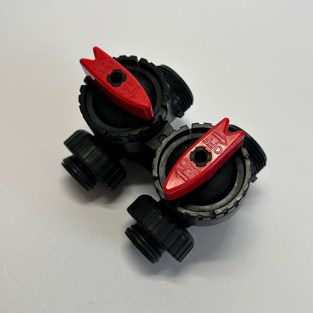Clack Bypass Valve Water Softener Filtration System Black Red V3006